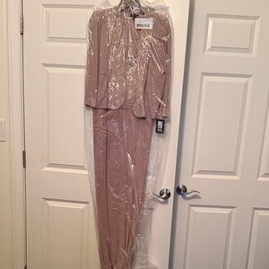 Elegant Le Bos Champagne Women's Dress Set